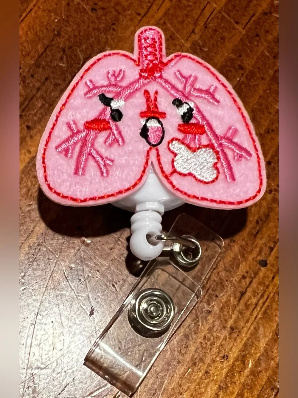 NWOT lot of 4 Badge Reels For NURSE RN Tech Retractable Reel ID Holders medical